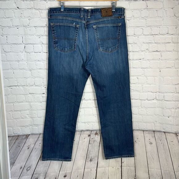 Lucky Brand 329 Classic Straight Jeans Men's Blue Denim Size 38x30 Medium Wash - Picture 5 of 14